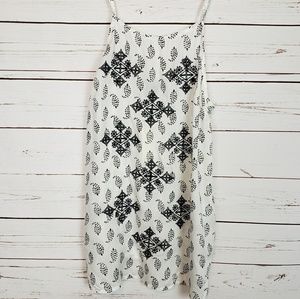 Lucky Brand Spaghetti Strap Embroidered Top